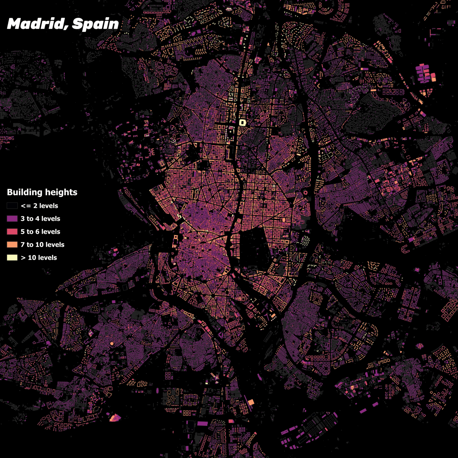 [oc] Buldenhöhen in Madrid, Spanien