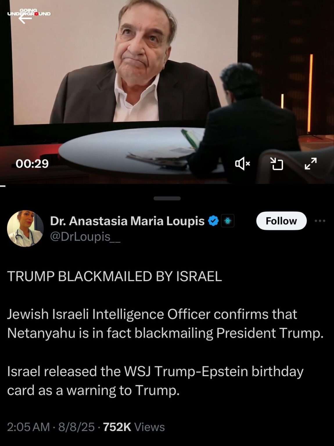 Trump wurde erpresst.