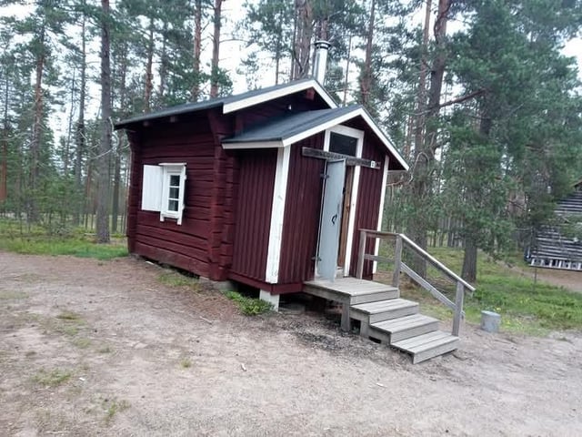 Old Firewatch Hut und Tower, den ich im letzten Jahr besucht habe. Finnland in Rokuas Pookivaarara