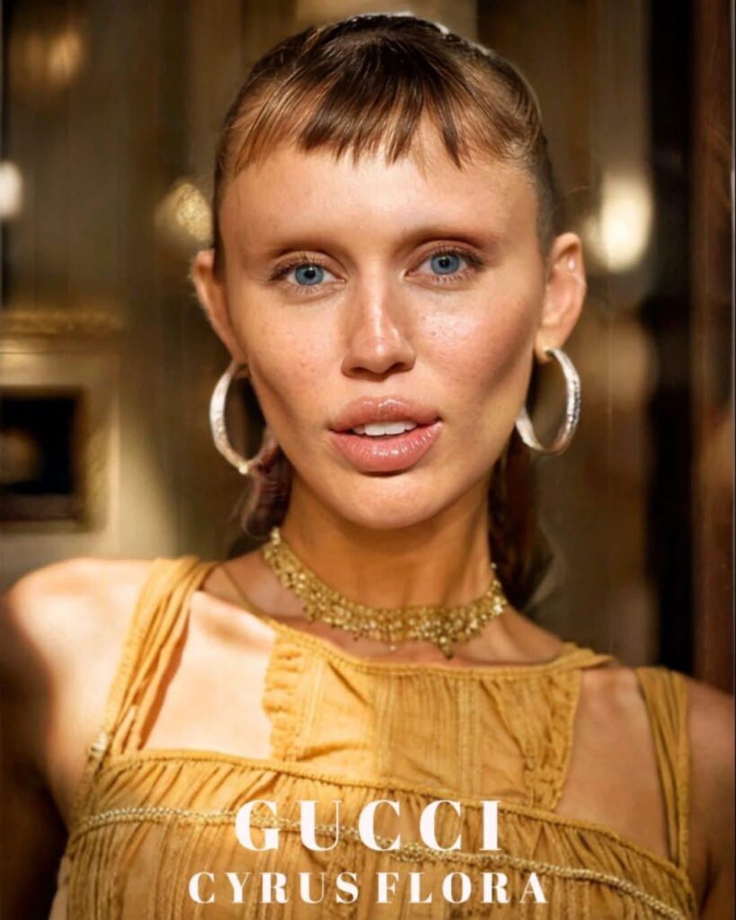 Sie können mich nicht überzeugen, dass dies Miley Cyrus ist. Sie ist nicht die einzige, die eine solche Veränderung durchläuft