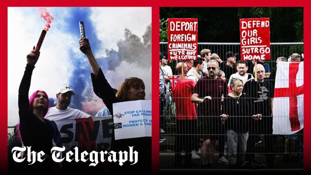 Warum in Großbritannien die Wut der weißen Arbeiterklasse in Großbritannien ansteigt