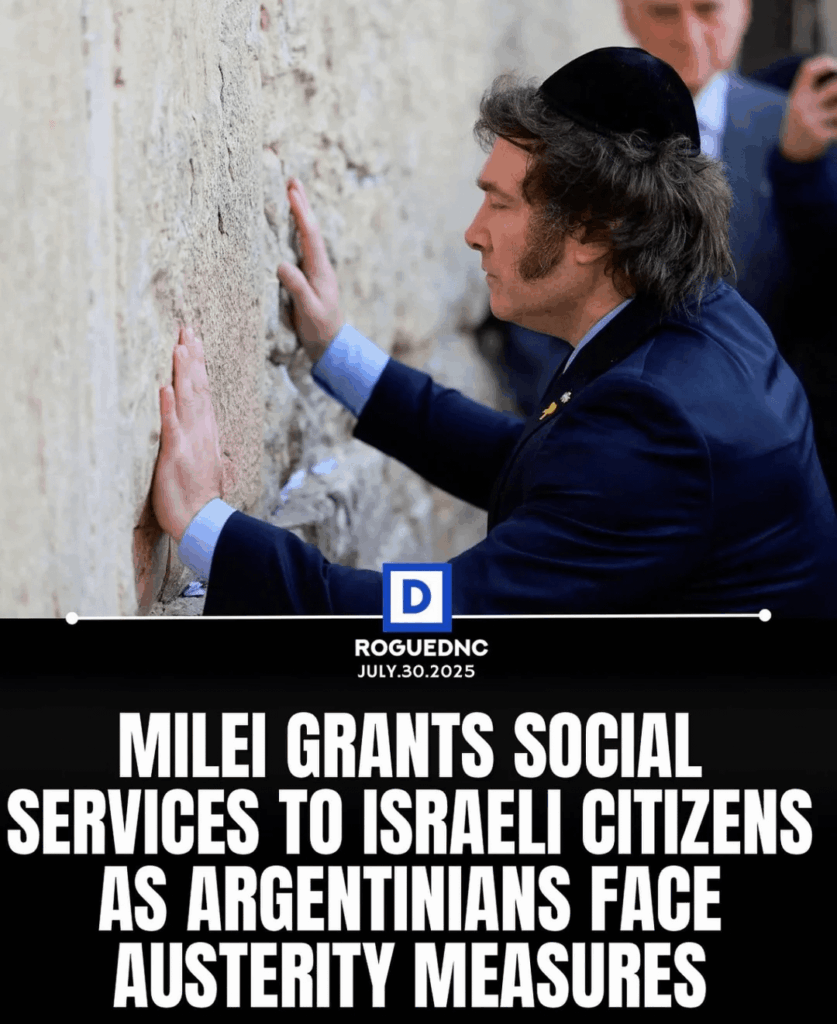Was genau ist hinter den Kulissen mit Mileis ausländischen Prioritäten los?