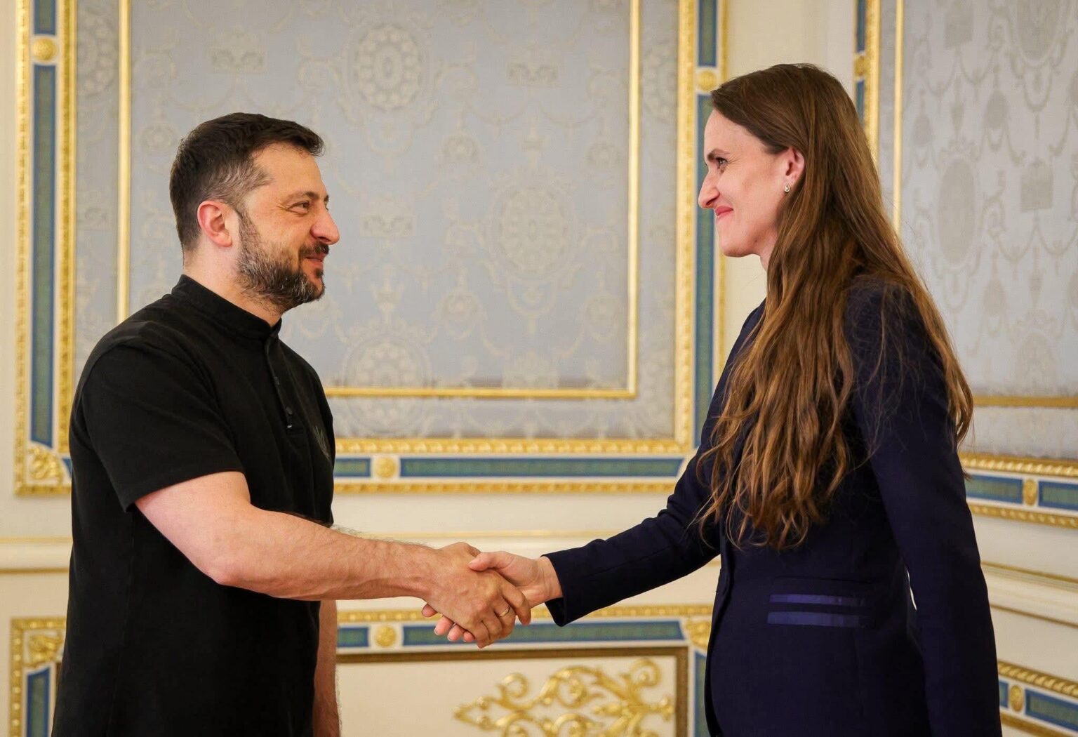 Der rumänische Außenminister Oana Toiu hatte heute ein Treffen mit dem ukranischen Präsidenten Volodimir Zelensky hatte