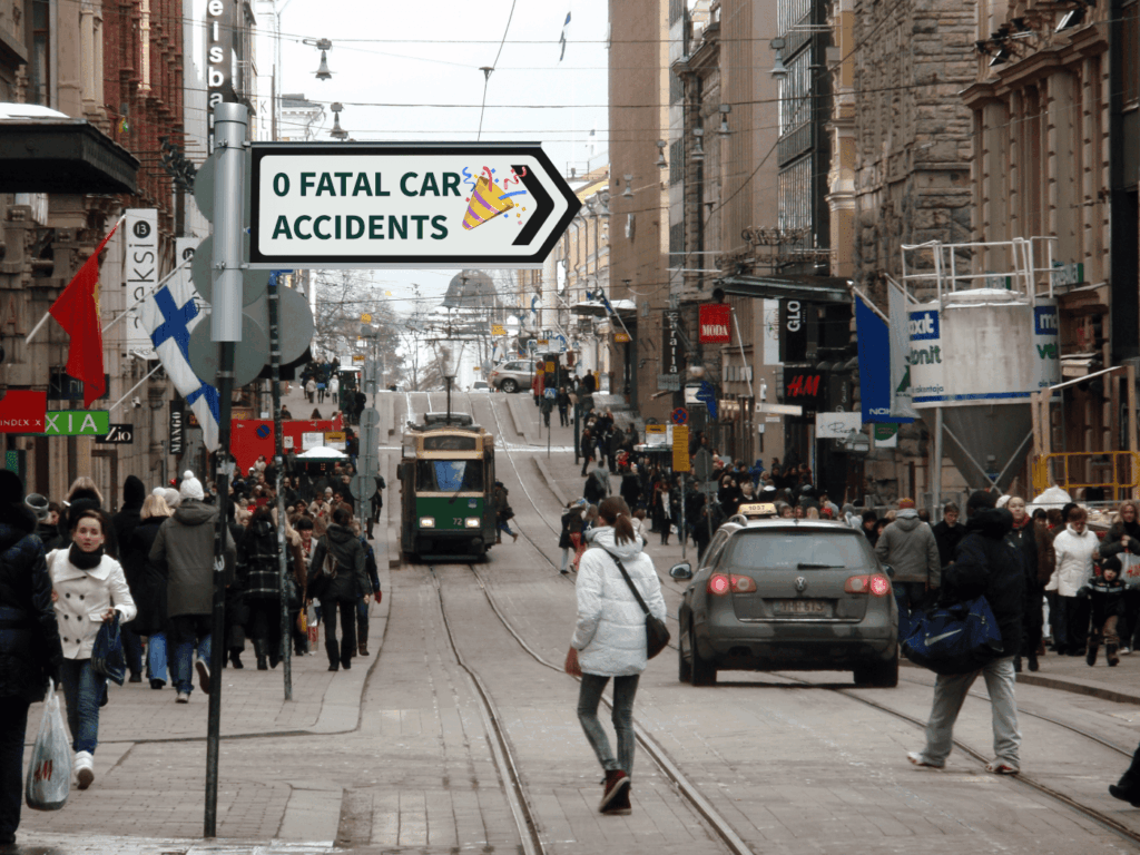 Helsinki ging ein ganzes Jahr ohne Verkehrstod. Wie haben sie das gemacht?