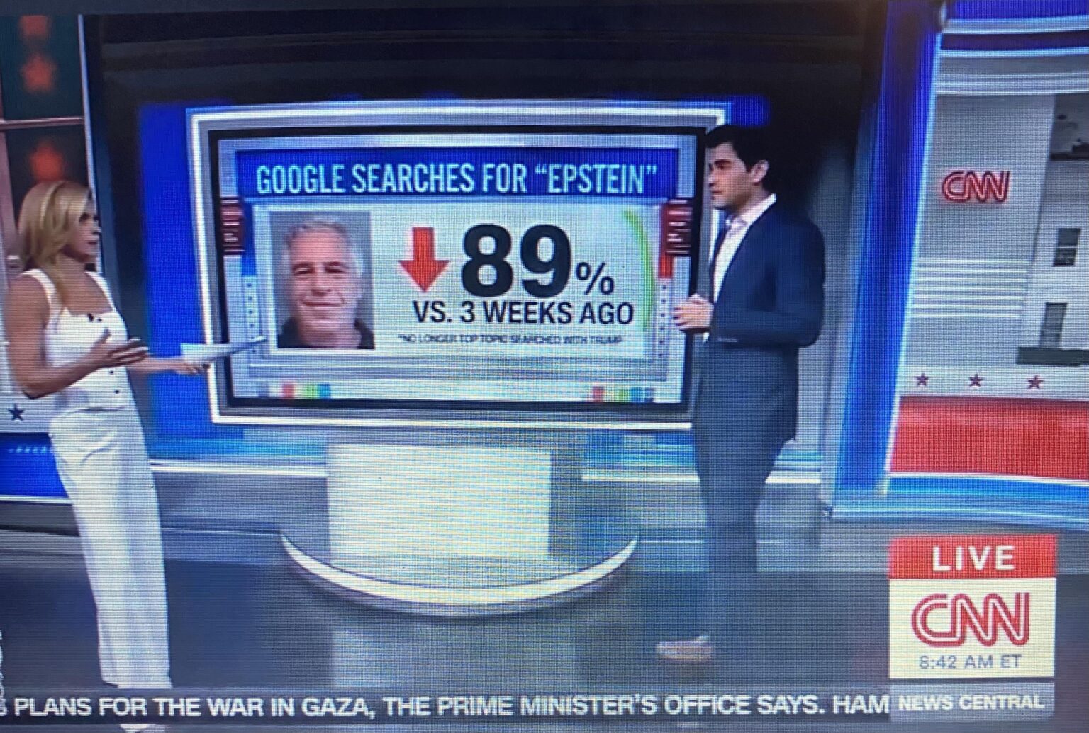 Gefälschte Nachrichten. Ich interessiere mich mehr denn je an der ganzen Epstein -Sache. Sie wollen, dass dies verschwindet.