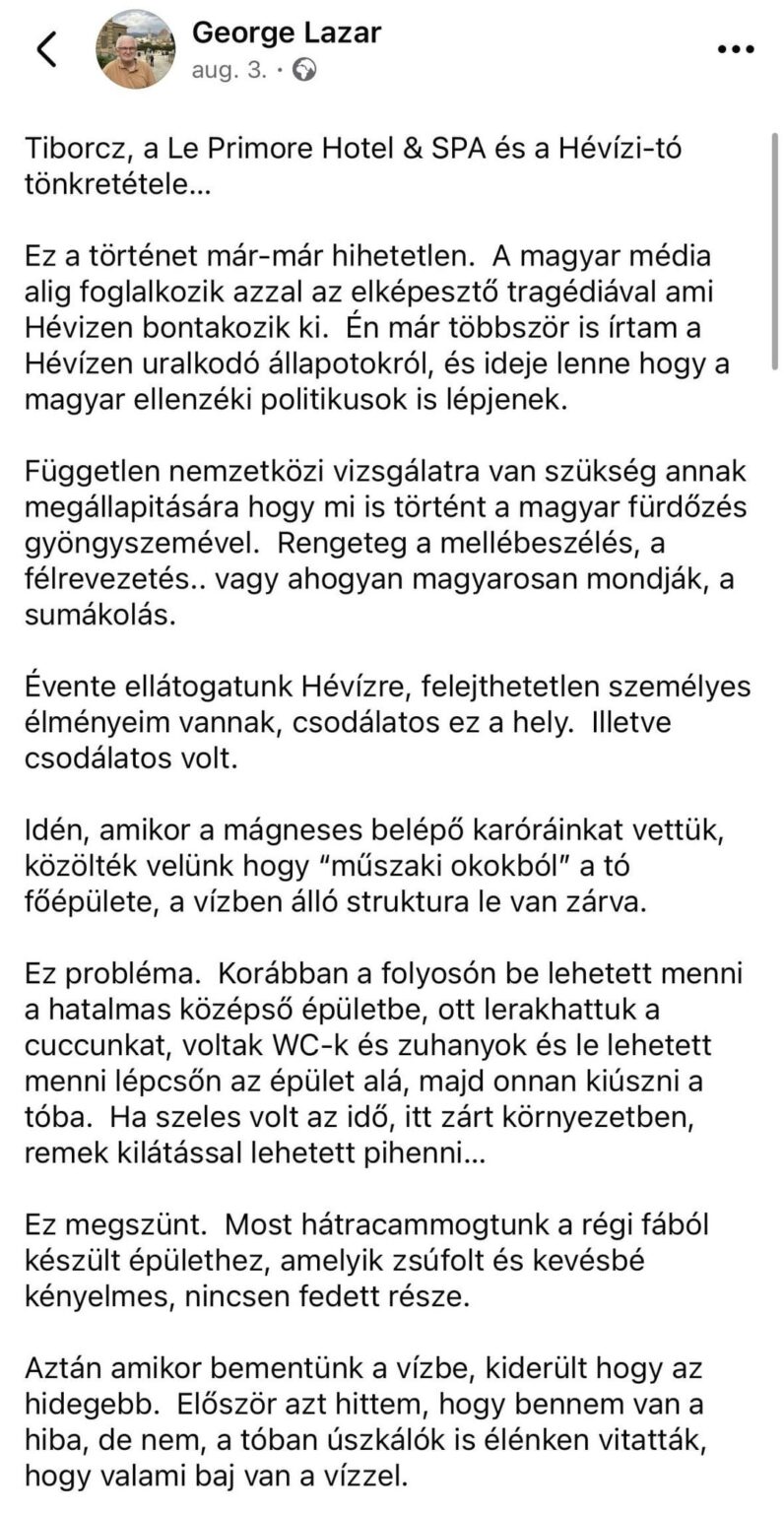 Vielen Dank an Ner, Lake Hévíz friert ein? Vielen Dank an Ner, Lake Hévíz friert ein?