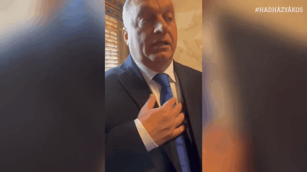 Ein denkwürdiges Video, das Ihnen zeigt, warum Orban nicht mit Peter Magyar streiten möchte: Wenn er eine kompromisslose Frage zu einem peinlichen Thema erhält, ist der Street Warrior nur verwirrt