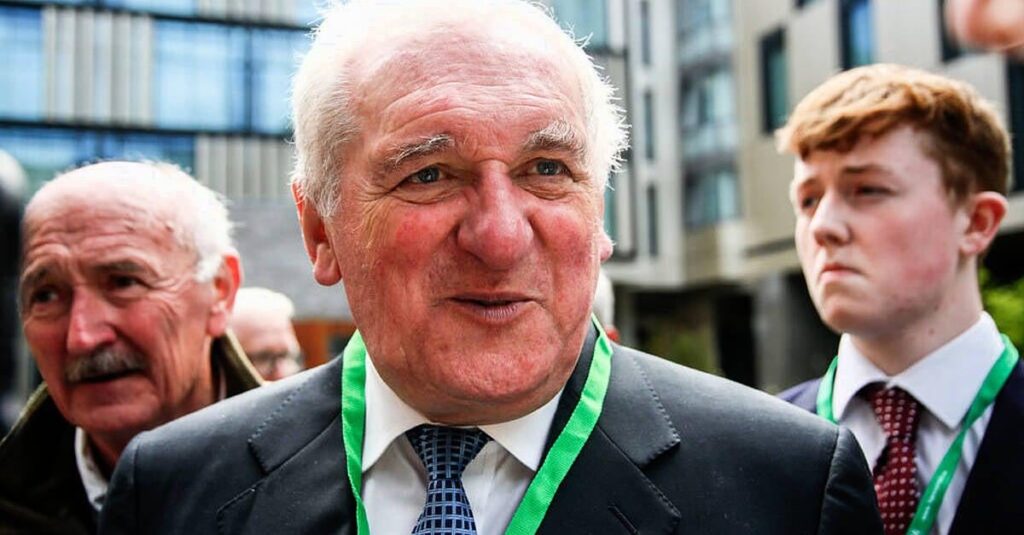 Bertie Ahern bestätigt, dass er in der Fianna Fáil -Unterstützung in Betracht zieht | BreakingNews.ie