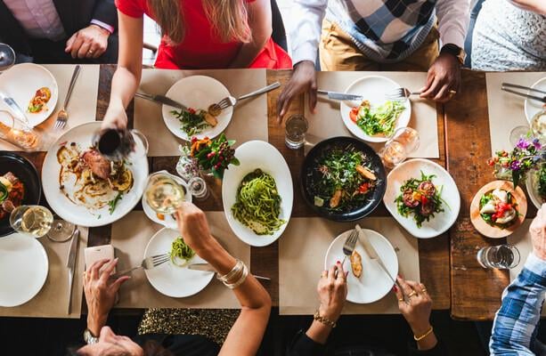 Die Nachfrage nach Frühbucher -Dinner -Buchungen ist in irischen Restaurants gestiegen