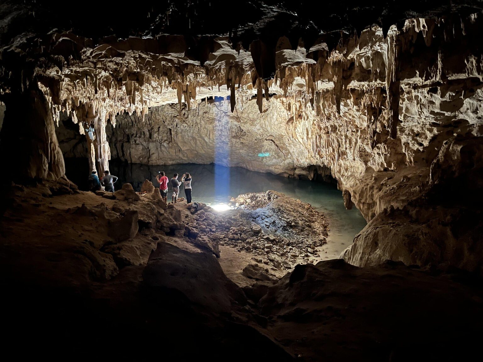 Stalagmiten in mexikanischen Höhlen zeigen Dauer und Schwere der Dürre während des Maya -Zusammenbruchs