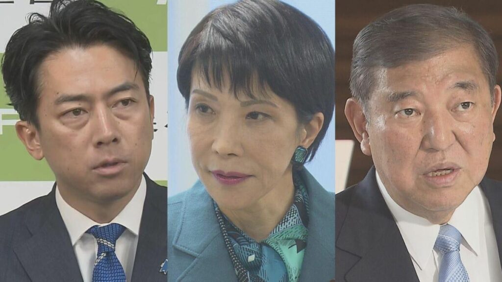 Koizumi wird als Premierminister "post-ishiba" als "Post-ishiba" eingestuft. Takaichi hat den zweiten Platz und Ishiba belegt laut einer JNN -Meinungsumfrage den 3. Platz.