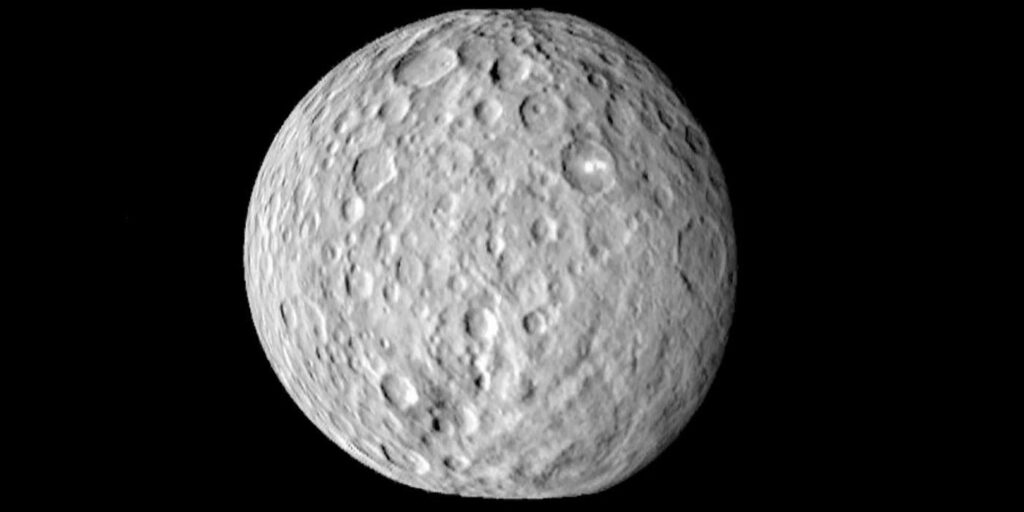 Wie Ceres überholte: Modellierung der eisreichen Kruste eines sich entwickelnden Zwergplaneten