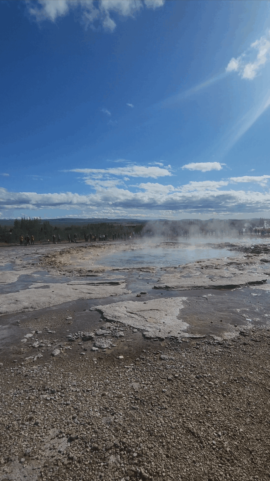 🔥Geysir, der alle 4 ~ Minuten ausgeht 🔥