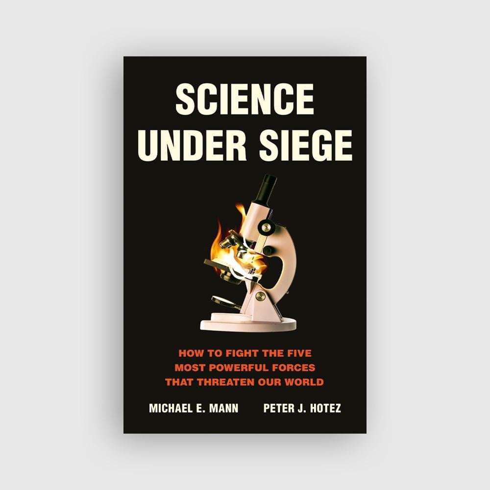 "In diesem mächtigen Manifest enthüllen sie die fünf Hauptkräfte, die die Wissenschaft bedrohen: Plutokraten, Profis, Petrostates, Phonien und die Presse."