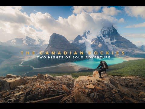 Kanada der berühmte Trail hat wieder geöffnet. Drei Tage allein in den kanadischen Rockies [Video/OC]