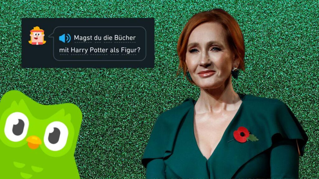 Duolingo entschuldigt sich, nachdem App JK Rowling in deutscher Unterricht angerufen hat