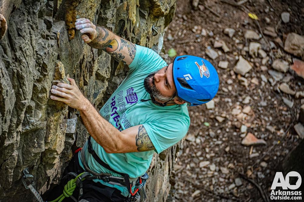 Klettern in Richtung Ganzheit: JD Borgeson findet das Gleichgewicht auf dem Felsen
