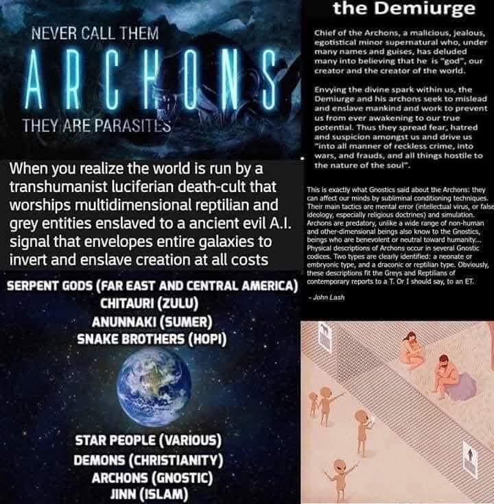 Archonen, die den Planeten regieren?