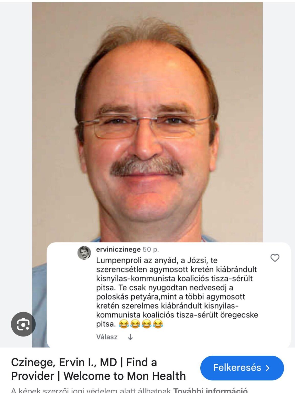 Ungarischer Arzt in entfernter Amerika… Ungarischer Arzt in entfernter Amerika…