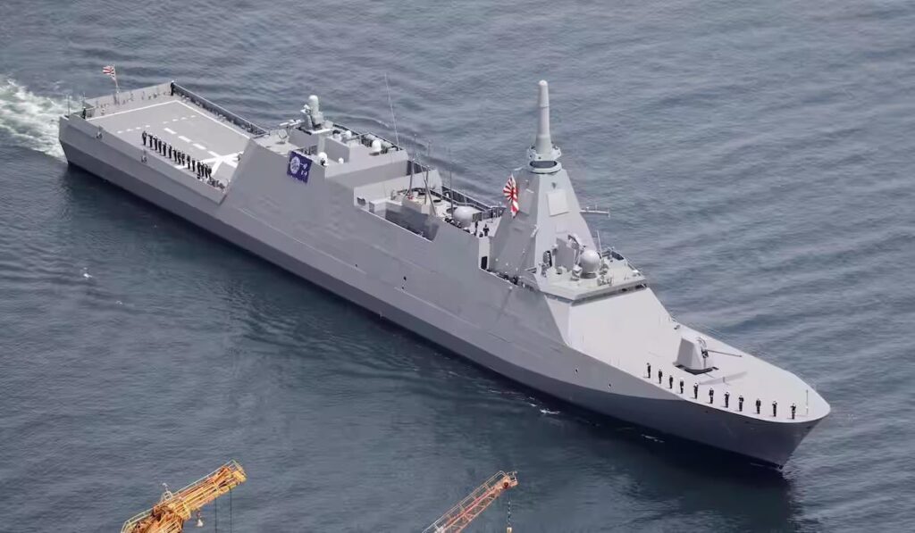 Japan sichert den Wahrzeichen Fregatte Deal mit Australien im Exportbrettung | Japan landete seinen größten Verteidigungsexport mit Australien in einem Fregatten-Deal von 10 Mrd. USD und signalisierte eine neue Ära in den internationalen Waffen Ambitionen in Tokio. Japan sichert den Wahrzeichen Fregatte Deal mit Australien im Exportbrettung | Japan landete seinen größten Verteidigungsexport mit Australien in einem Fregatten-Deal von 10 Mrd. USD und signalisierte eine neue Ära in den internationalen Waffen Ambitionen in Tokio.