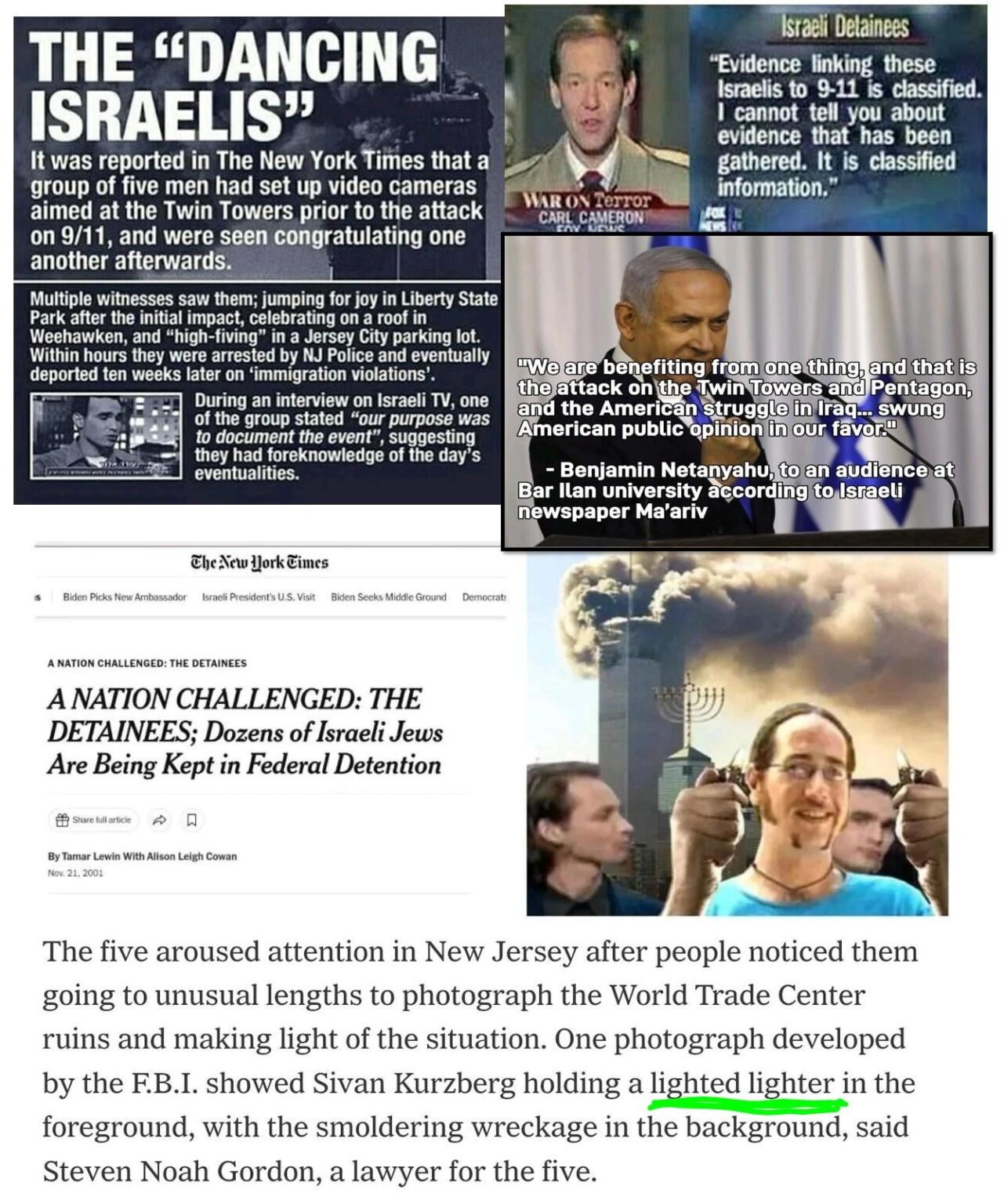 Warum hielt das tanzende israelische Mossad am 11. September leichter, um WTC -Trümmer von WTC zu verschmpfen, während sie tanzend, lachen und mit Begeisterung jubeln? Warum hielt das tanzende israelische Mossad am 11. September leichter, um WTC -Trümmer von WTC zu verschmpfen, während sie tanzend, lachen und mit Begeisterung jubeln?
