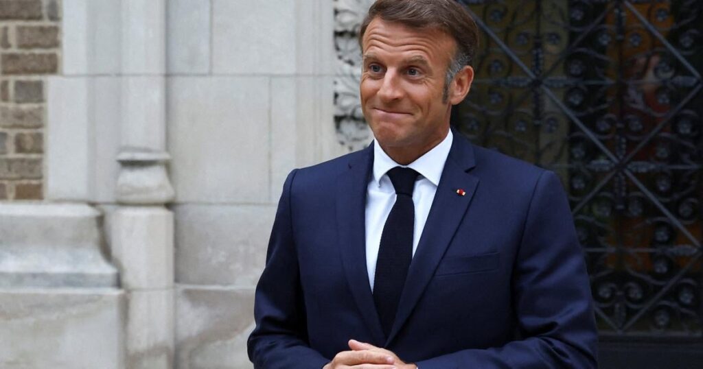 Vladimir Putin ist ein „Oger“, der „weiter essen muss“, um zu überleben, warnt Emmanuel Macron [translation in comment]