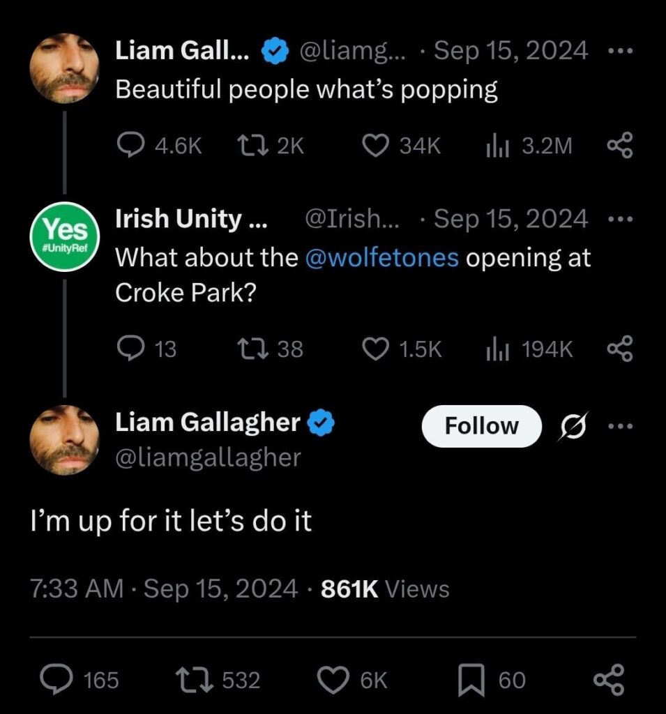 Die Wolfetone lachen