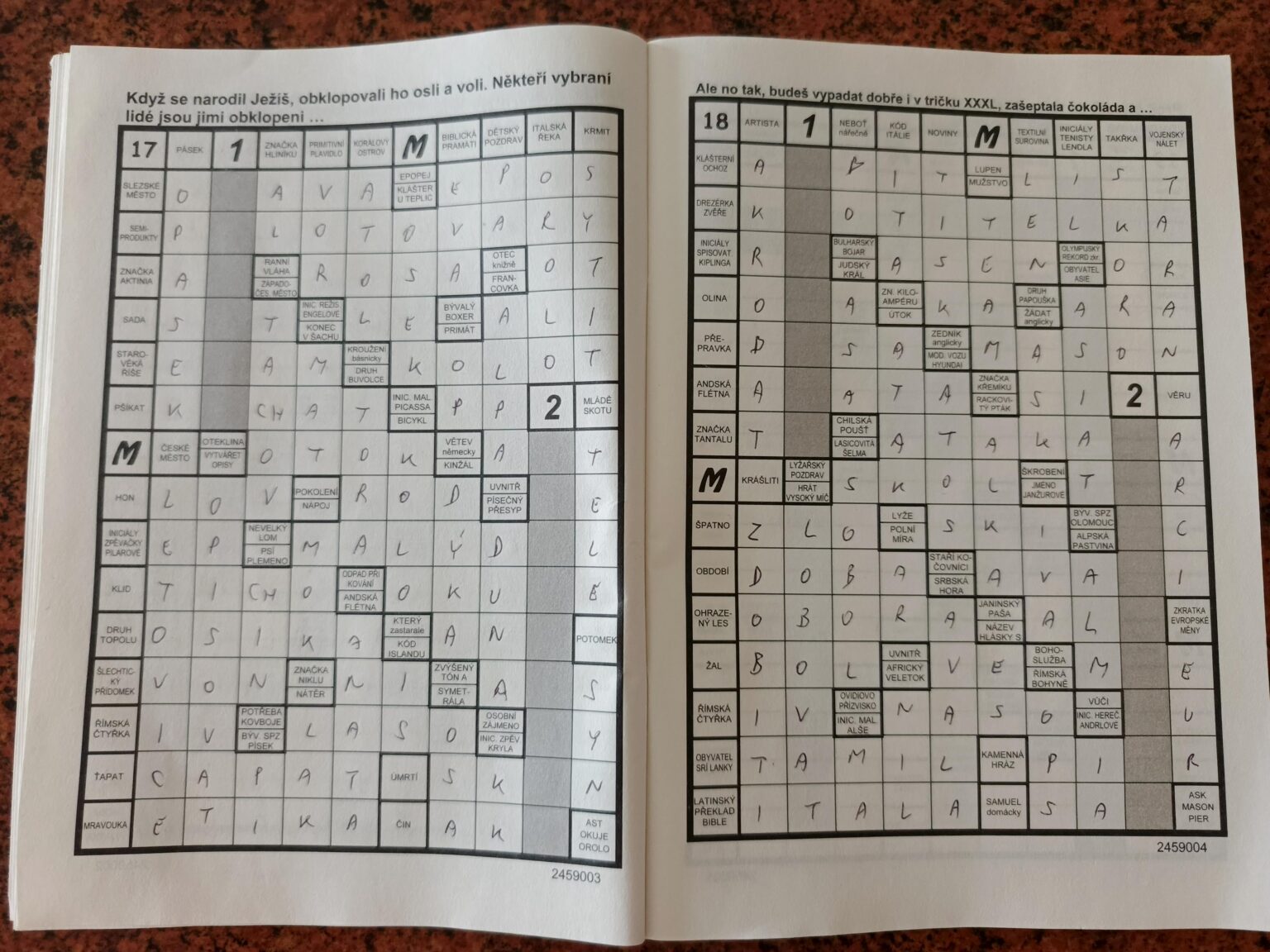 Ich bin seltsam, dass ich ein Kreuzworträtsel wie dieses bin. Ich mache es seit Jahren. Was wird das nächste Mal sein, um den Donut zu schälen?