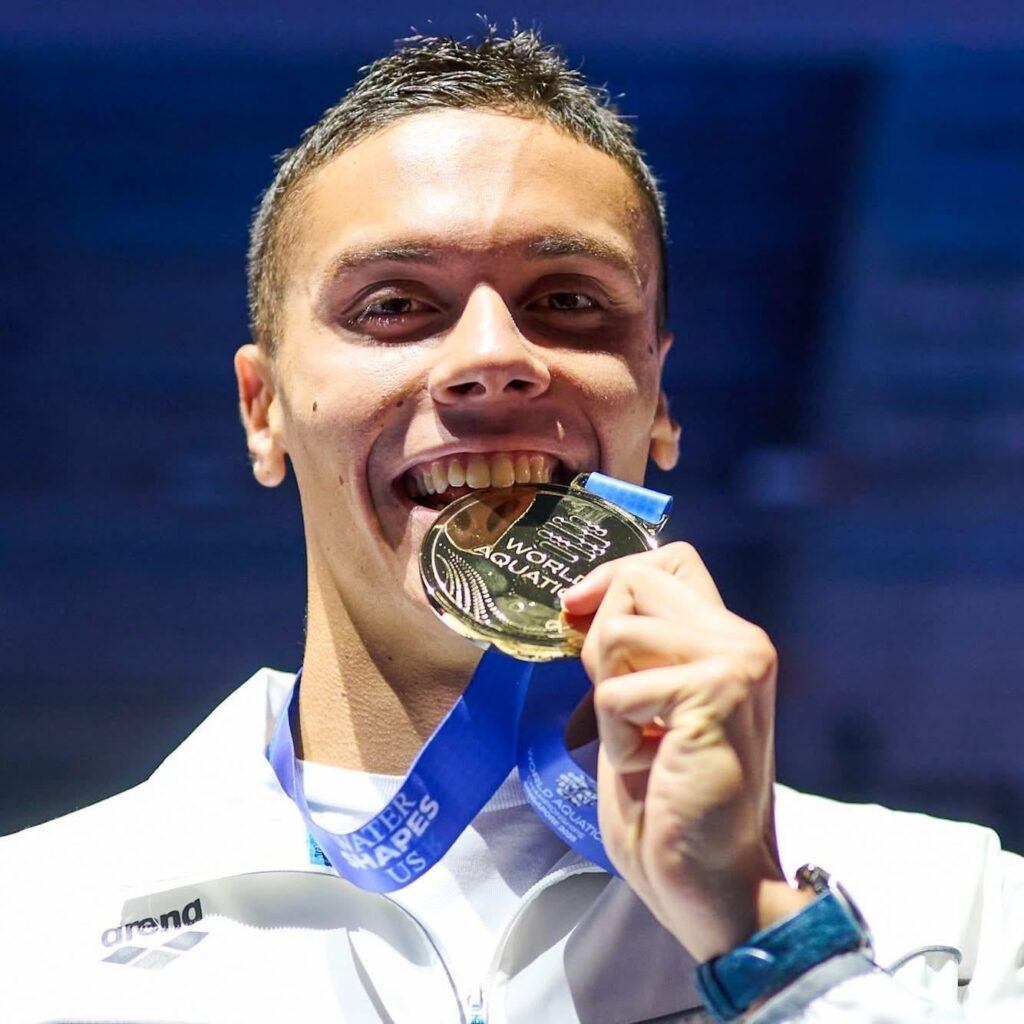 David Popovici (ROU): Gewinner und europäische Rekord für den 100 -m -Freistil der Männer bei World Aquatics Championships - Singapur 2025