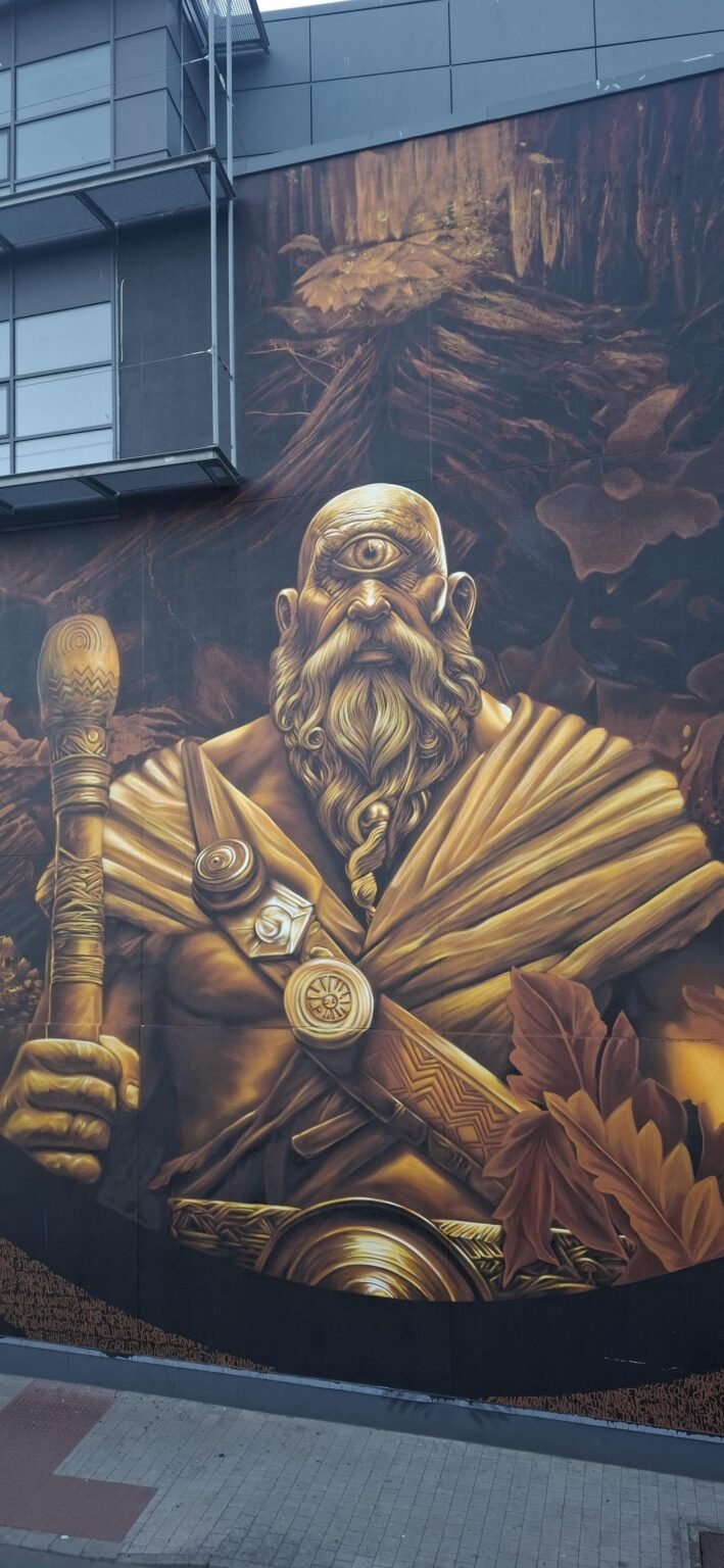 Neues Wandbild in Drogheda, ziemlich episch, muss ich sagen!