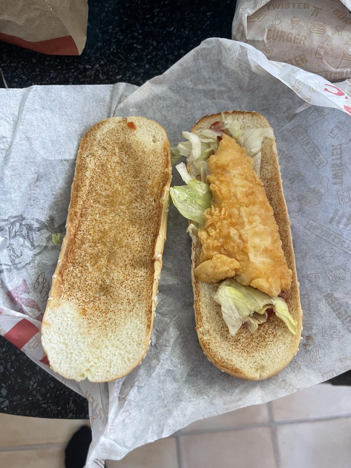 Nach langer Zeit in KFC. WTF ist diese Scheiße. Nach langer Zeit in KFC. WTF ist diese Scheiße.