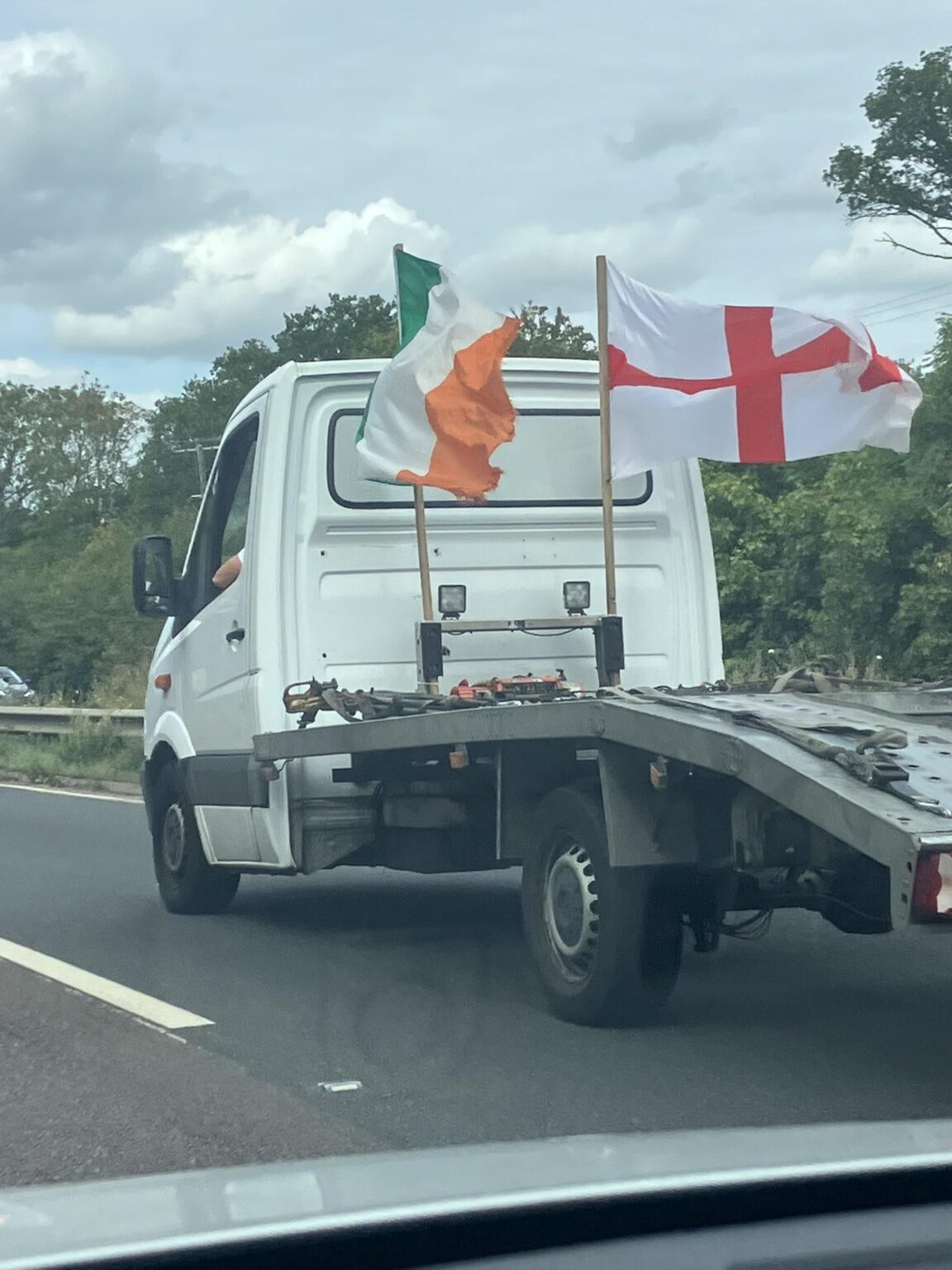Ich denke, die Probleme sind jetzt vorbei! Ab nach Belfast