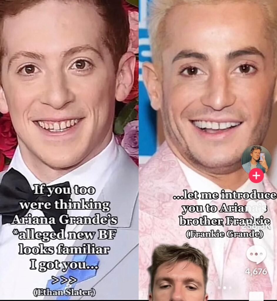Ariana Grandes BF sieht zu sehr zu ihrem Bruder aus, nicht zu sein.