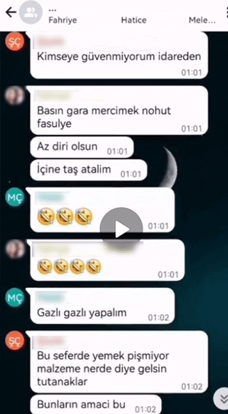 In Karaman sind die "Pflegemotter" in Liebeshäusern in Karaman mit Kindern ohne Mutter verwandt, Vater, die sich aus dem staatlichen Schutz befinden. Korrespondenz wie "Steine an Kinder werfen, das absichtliche Essen, das absichtlich schmerzhaft ist, die Teilnahme von Substanzen, die zu Magenbeschwerden führen können" erschien "