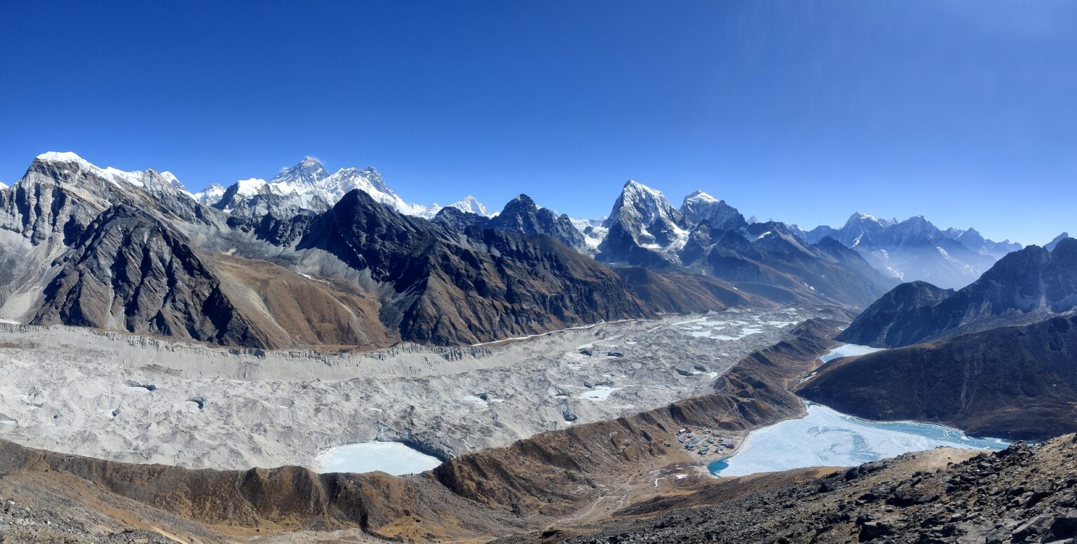 Panorama-Perfektion aus Gokyo ri-nepaler Himalaya Panorama-Perfektion aus Gokyo ri-nepaler Himalaya