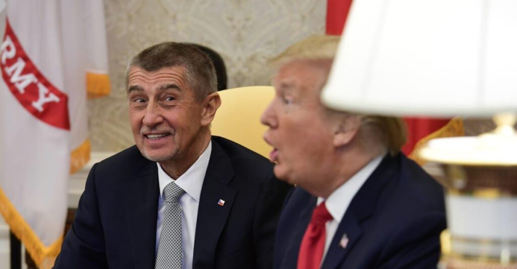 Babiš: Trump ist die beste Lösung für Europa und die Welt. Die Ja -Bewegung hat das gleiche Programm