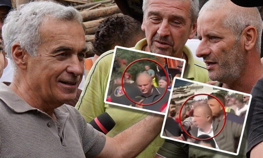 Der Höhepunkt der Heuchelei: Georgescu erklärt, dass die Überschwemmungen durch Entwaldung verursacht werden, und der Arm zum Arm der Holzmafia geht