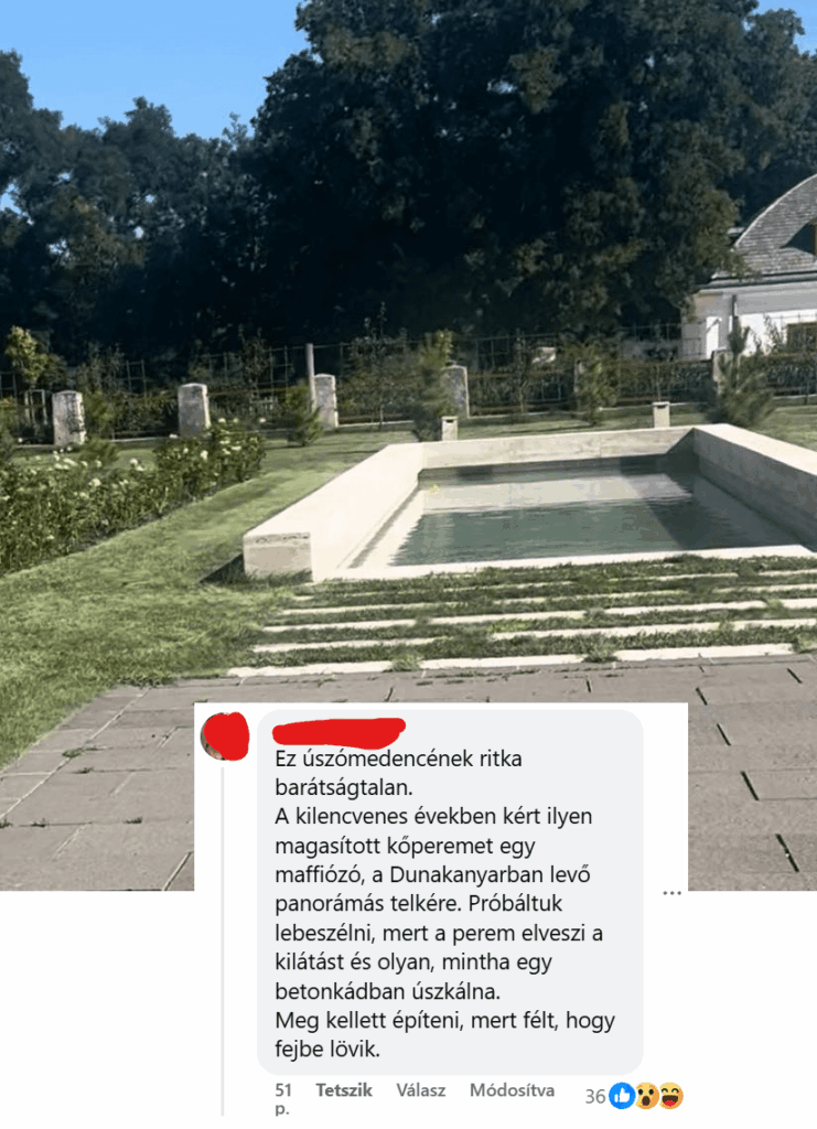 Meistens Kommentar unter Ákos Hadházys neuestem Foto von Hatvanpusztta