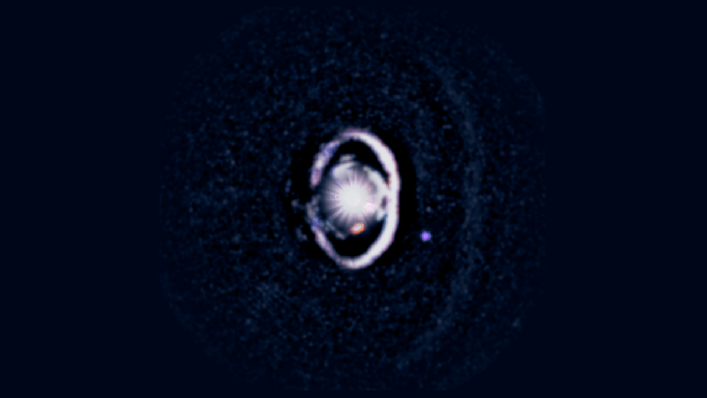 Ein wachsender Babyplanet, der zum ersten Mal in einem Ring der Dunkelheit fotografiert wurde