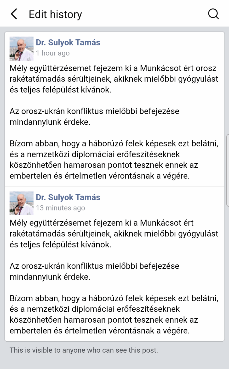 Der Präsident der Republik entfernte das Wort "Russisch" aus dem Posten