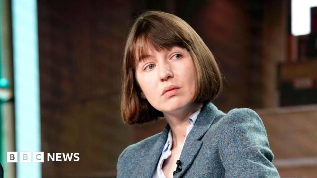 Sally Rooney sagt, sie werde Palästina trotz Verbot (BBC) unterstützen.