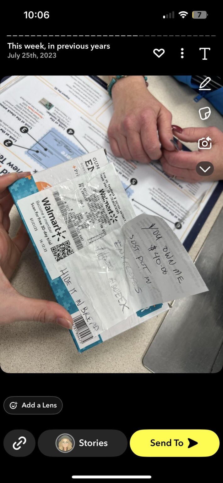 Vor ein paar Jahren in der Brotinsel bei Walmart gefunden Vor ein paar Jahren in der Brotinsel bei Walmart gefunden