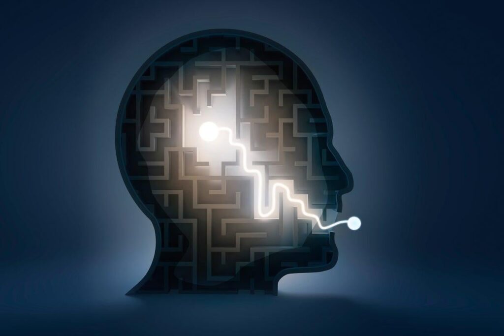 Eine neue Gehirnprothese ermöglicht es den Menschen, zu kommunizieren, indem sie einfach darüber nachdenken, was sie sagen wollen. Die Forscher entwickelten ihr Dekodierungsgerät „Inner Speech“ und veröffentlichten die Ergebnisse am Donnerstag in Cell. Eine neue Gehirnprothese ermöglicht es den Menschen, zu kommunizieren, indem sie einfach darüber nachdenken, was sie sagen wollen. Die Forscher entwickelten ihr Dekodierungsgerät „Inner Speech“ und veröffentlichten die Ergebnisse am Donnerstag in Cell.