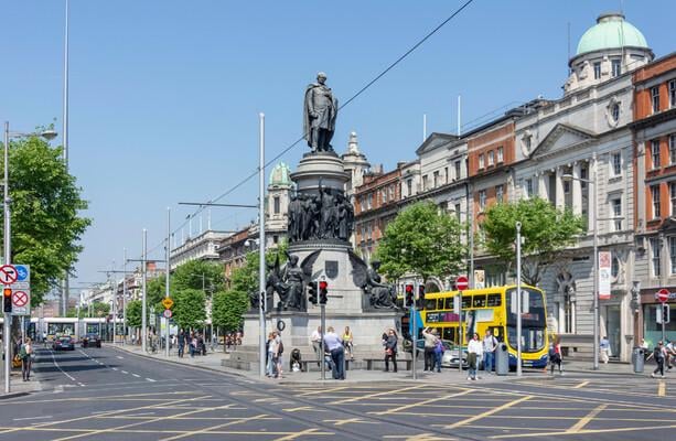 Garda im Rahmen der Untersuchung des Todes des Menschen in Dublins O'Connell Street festgenommen