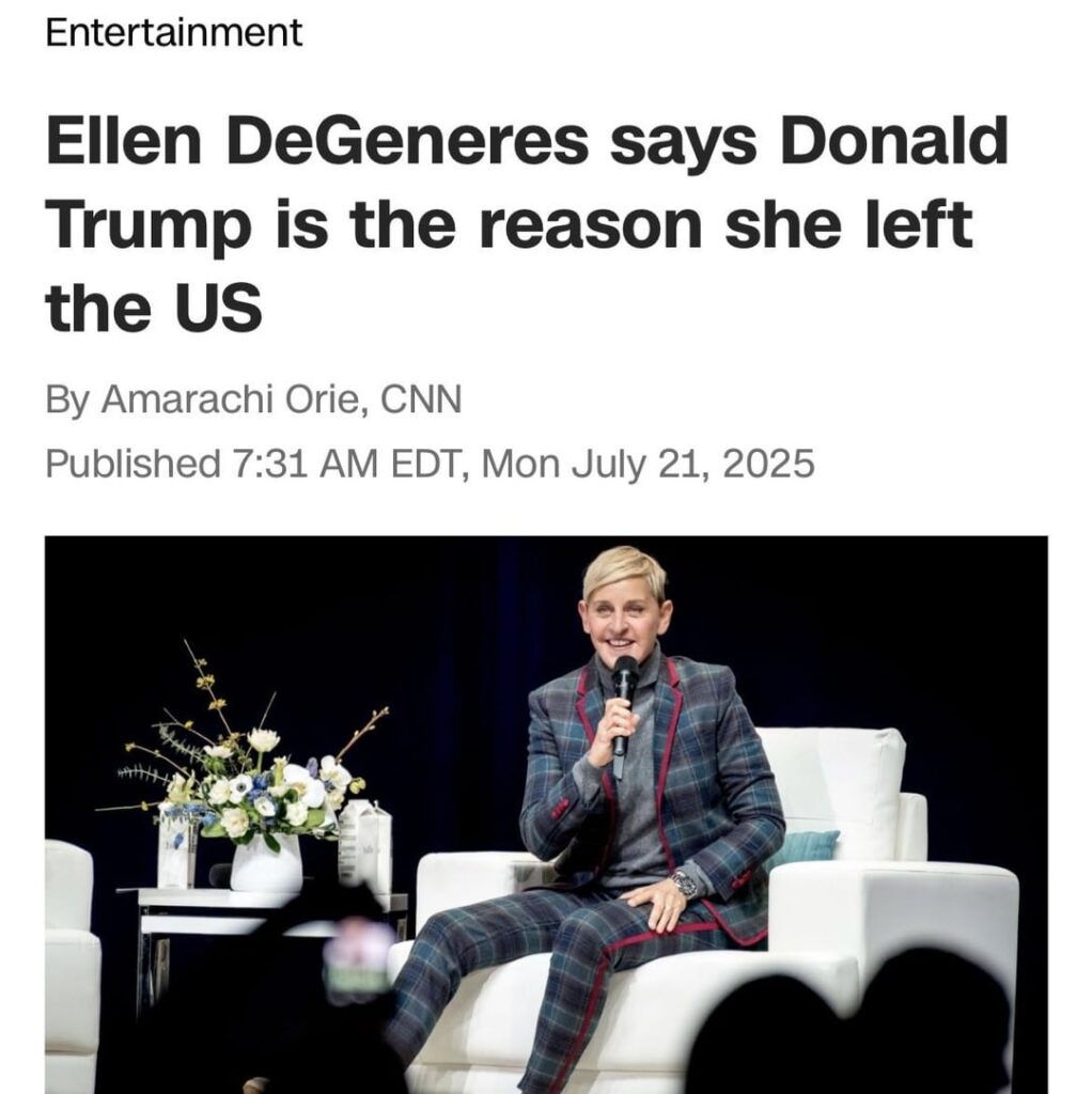 Ich denke, P. Diddy ist der wahre Grund, warum Ellen DeGeneres die USA verlassen hat, da sie wahrscheinlich wusste, dass sie bald erwischt werden würde
