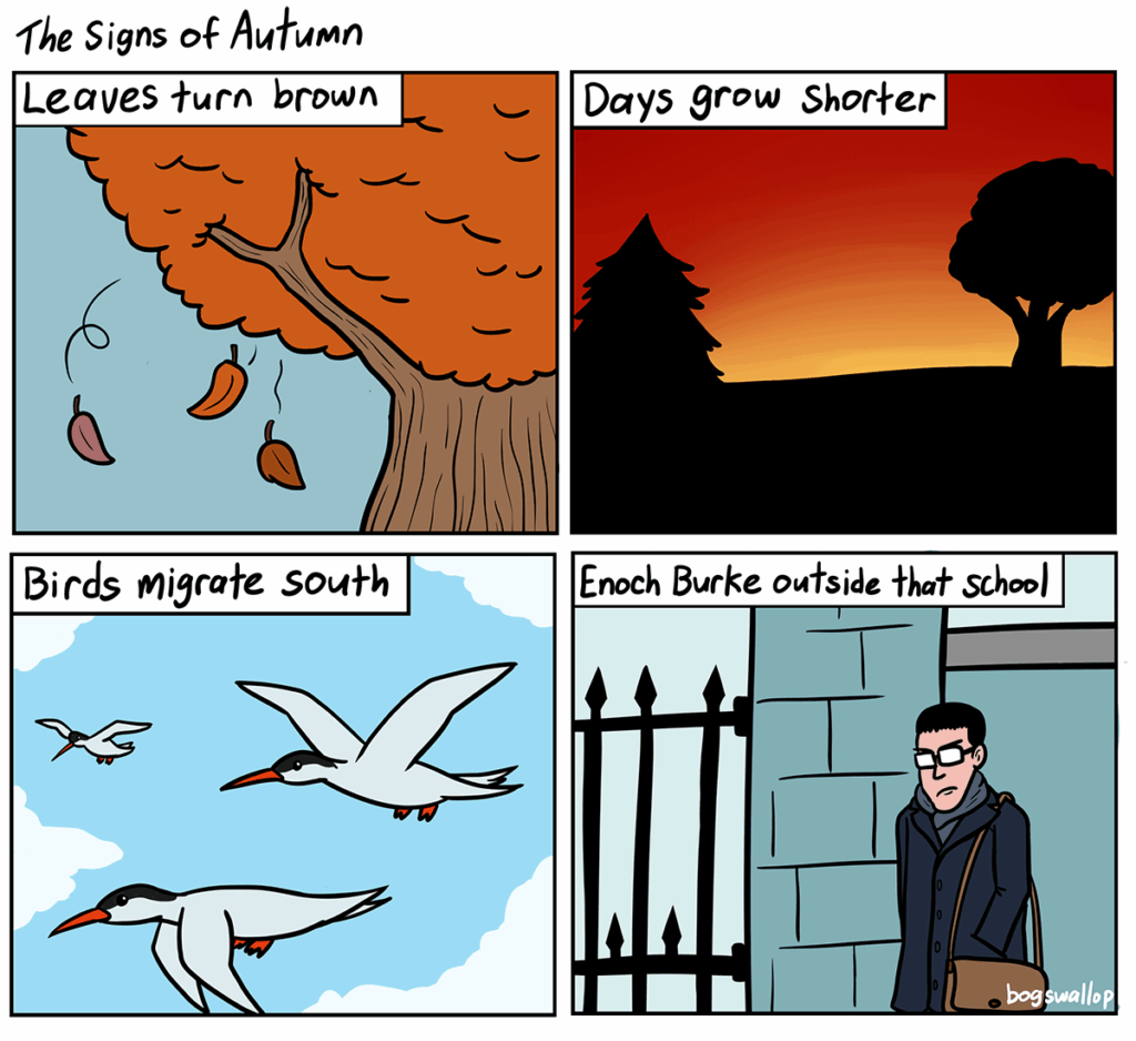 Die Anzeichen des Herbstes