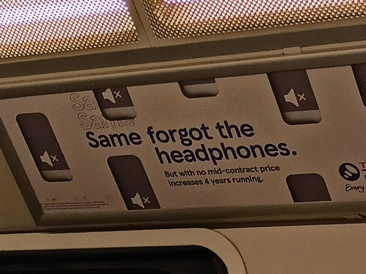 Weiß jemand, was diese Tesco -Werbung bedeutet?