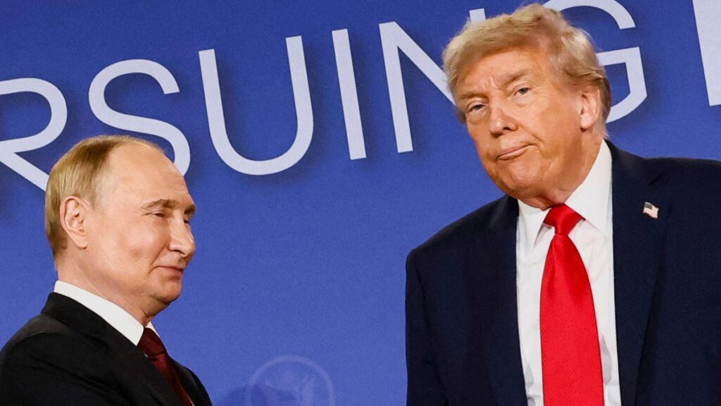 "Trump unterbrach ein Treffen mit Zelensko und europäischen Führern, um Putin anzurufen." Niemand wird mich entschuldigen, dass Putin tatsächlich Trumps Chef ist, ob er den Schweiß kennt oder nicht weiß.