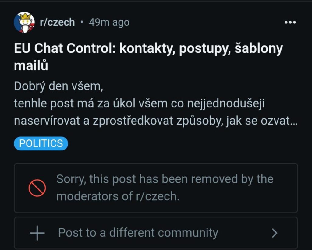 Mods löschte mir einen harmlosen Beitrag ohne Erklärung Mods löschte mir einen harmlosen Beitrag ohne Erklärung