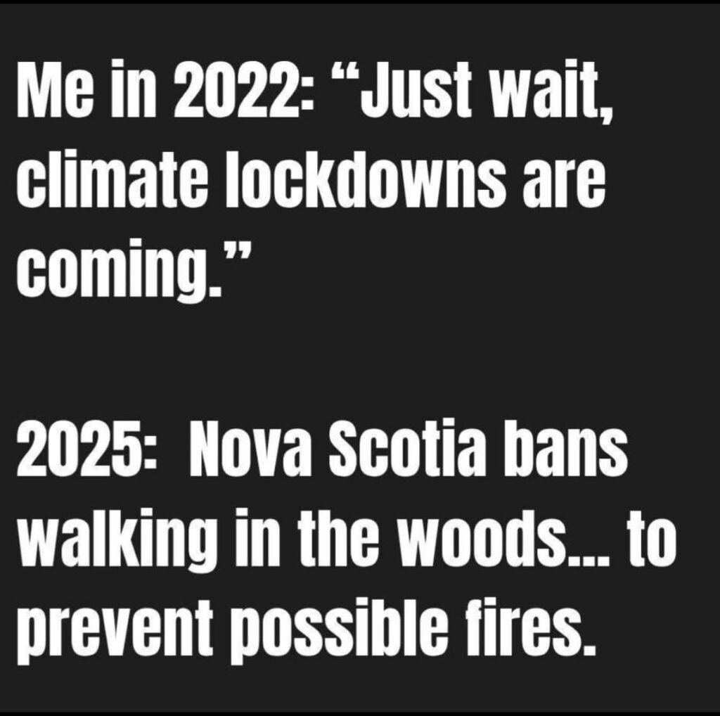 Nova Scotia verbietet Woods Aktivitäten